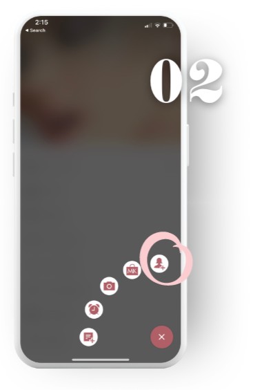 Tap "+ person"